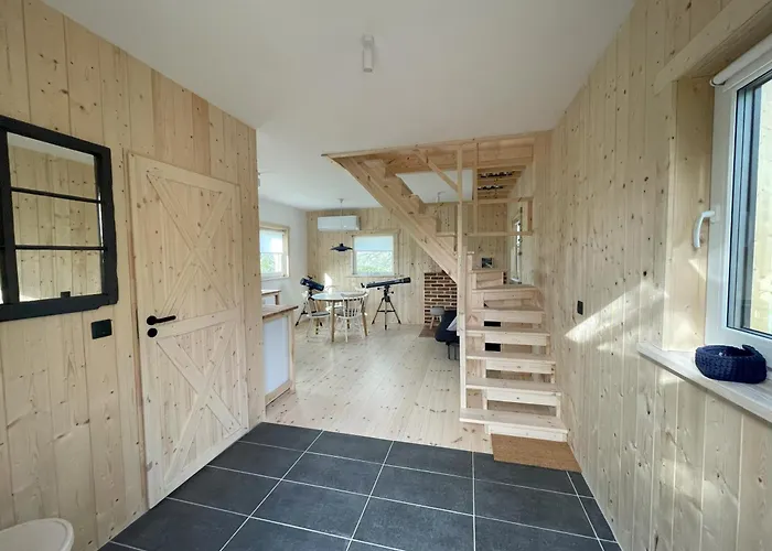 Шале Astroturystyka Izeria Лесьна